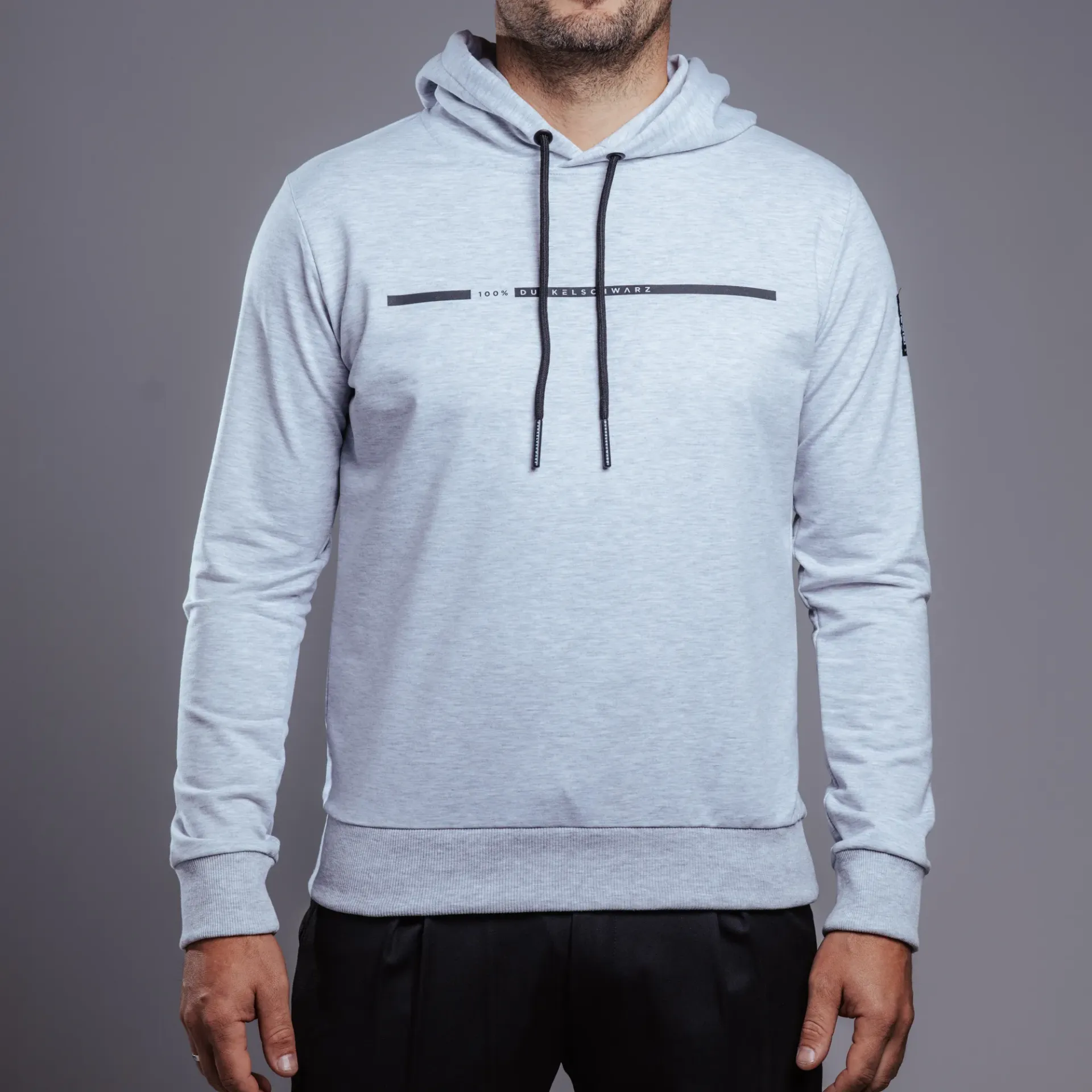 Hoody DS-3 CENT lightgrey/m.