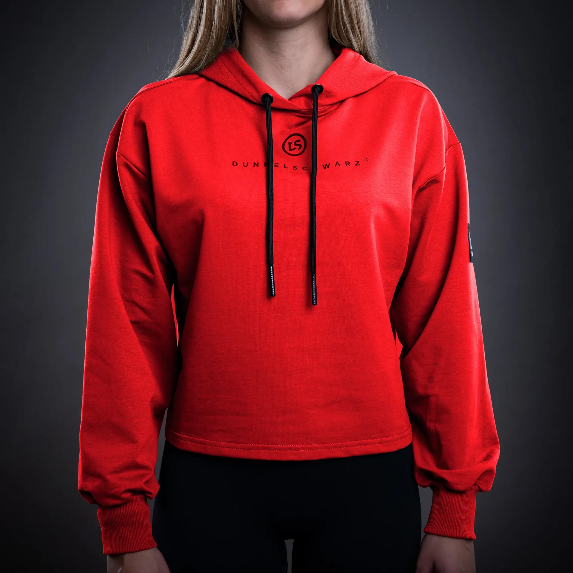 Da-Hoodie oversize W-3 ROLLUP red (XS)