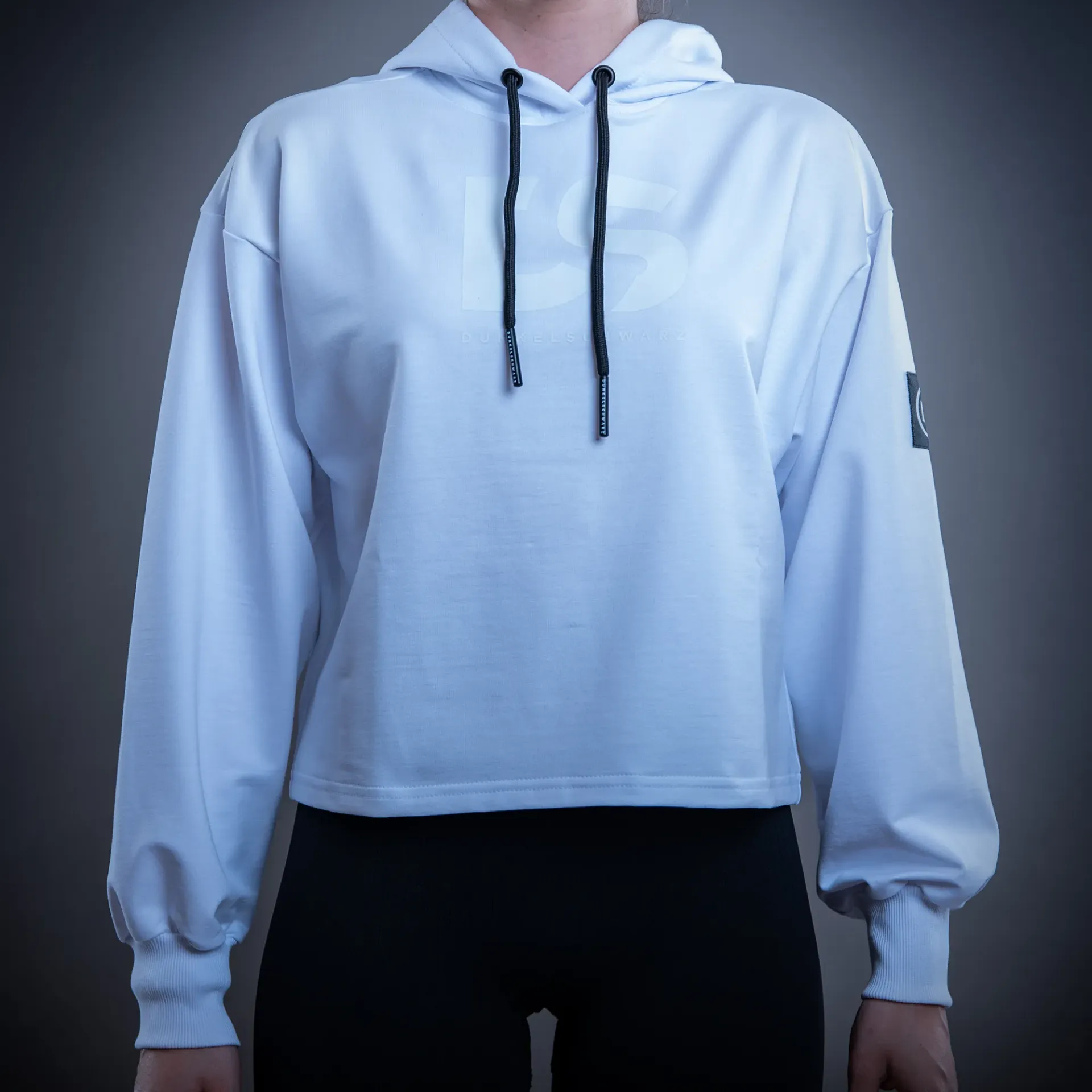 Da-Hoodie oversize W-3 DSFULL PLA white (XS)