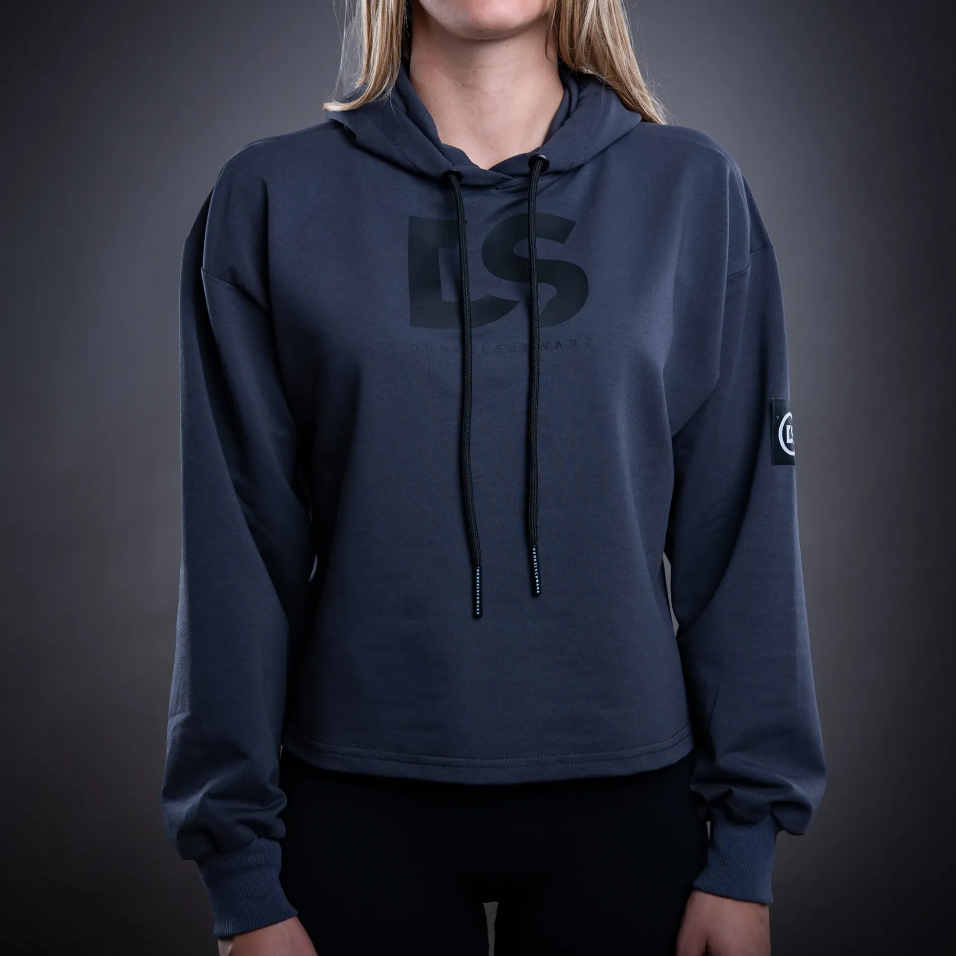 Da-Hoodie oversize W-3 DSFULL PLA asphalt (XS)