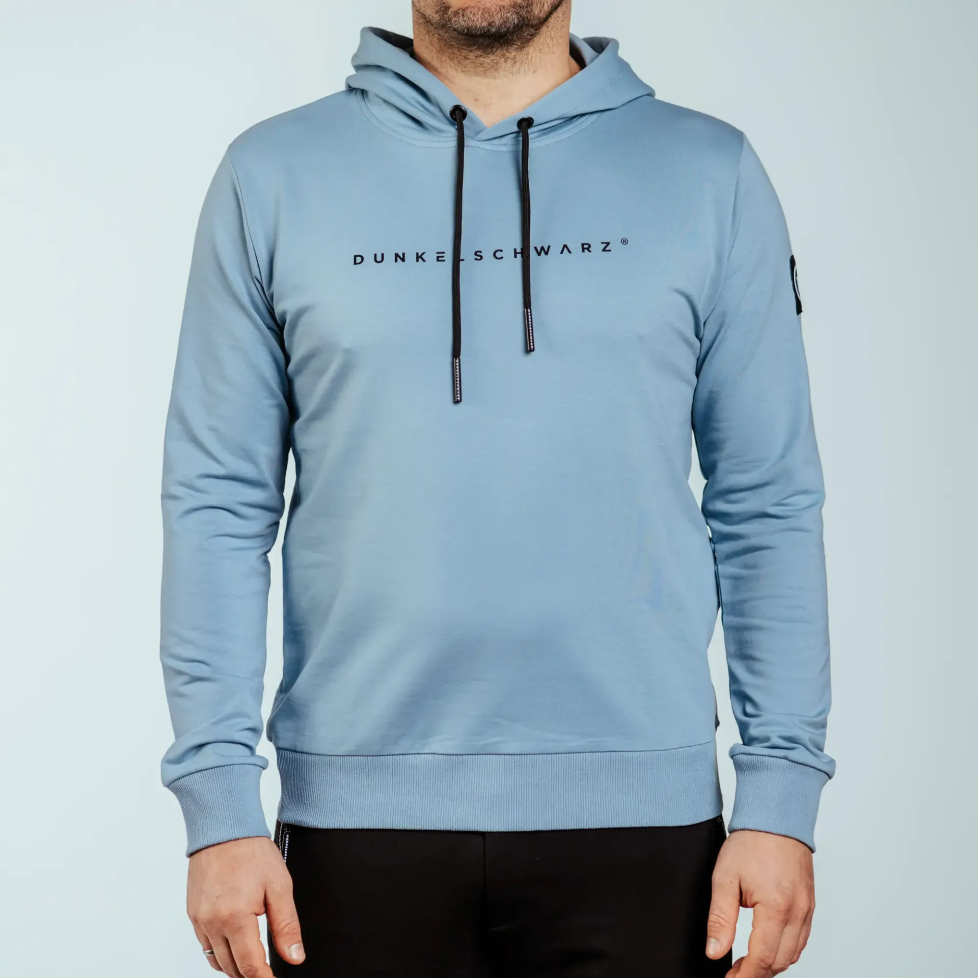 Hoody DS-3 LOGO23 lightblue (S)