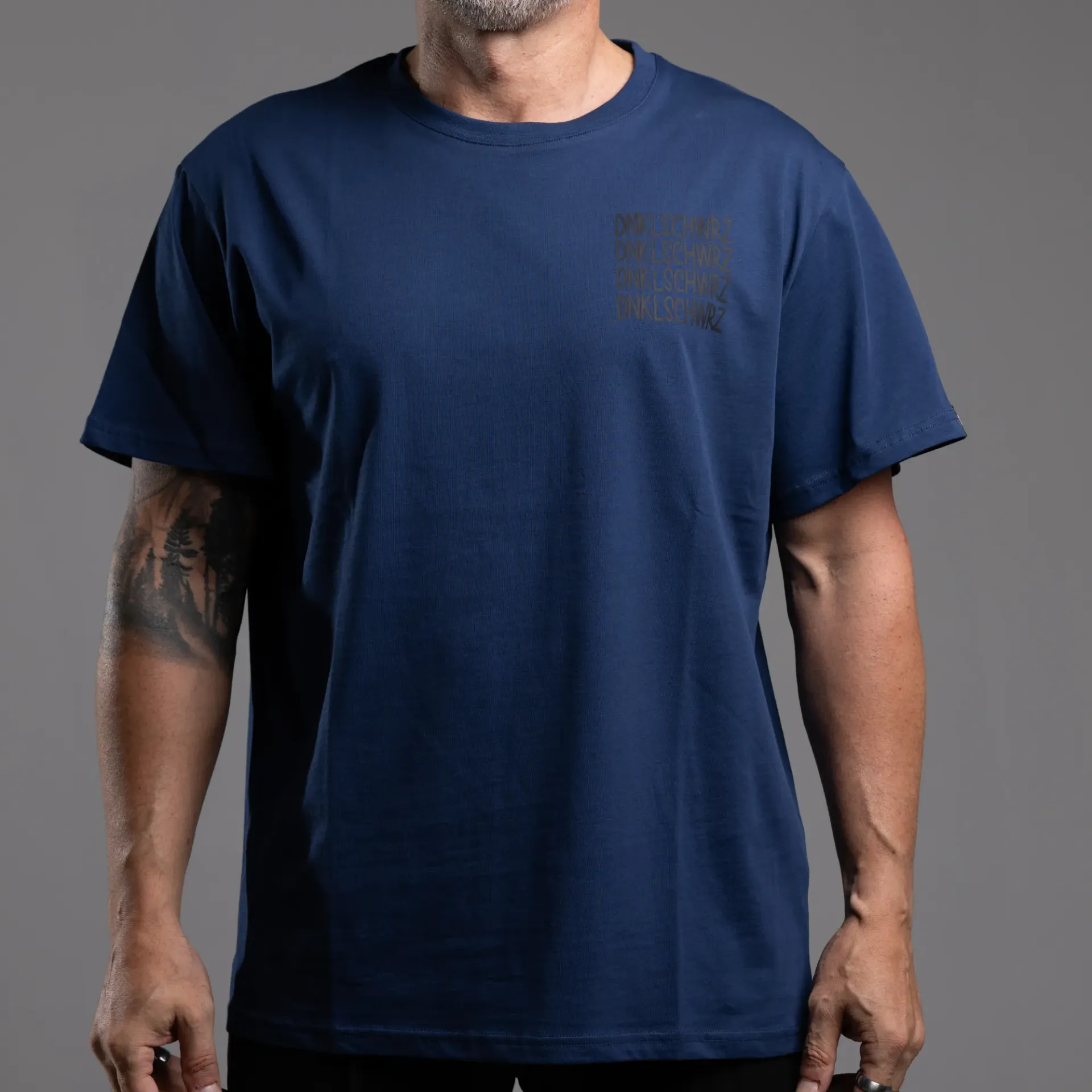 Oversize T-Shirt DS-100 4LINES blue (S)